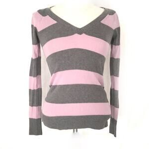 AEO Kids V-neckline Long Sleeve Striped X- Small